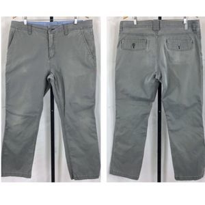 Toad & Co Mens Pants Mission Ridge Organic Cotton Twill Chino Pants Size 38 x 30